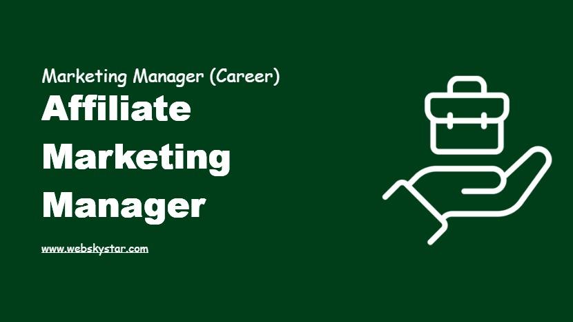 Affiliate Marketing Manager
