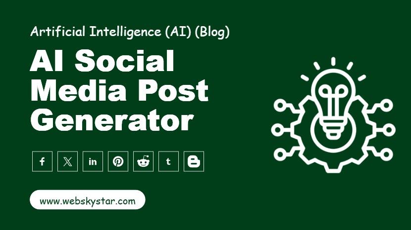AI Social Media Post Generator