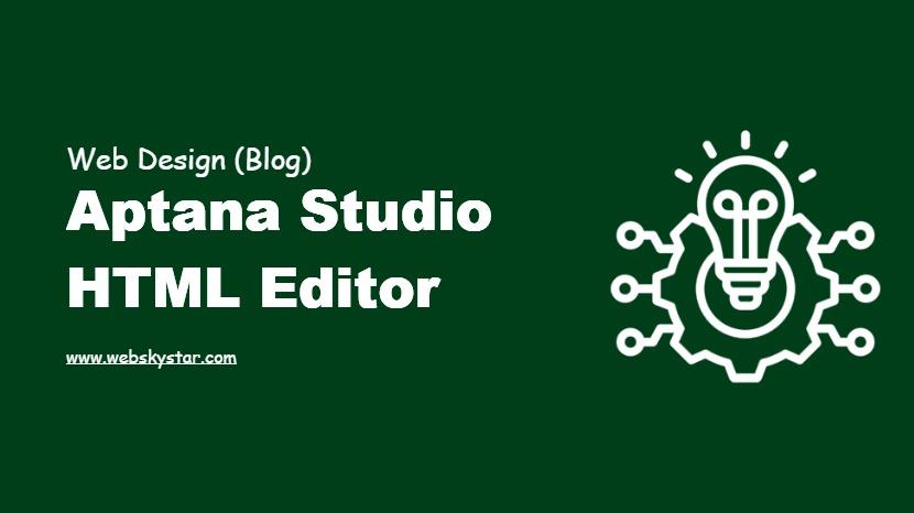 Aptana Studio HTML Editor