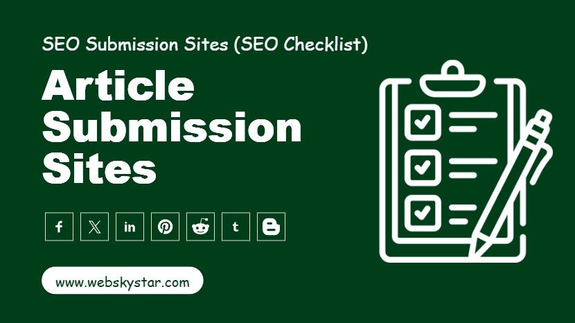 Article Submission Websites