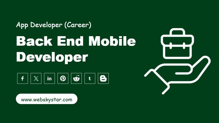 Back End Mobile Developer