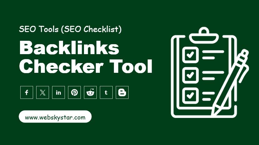 Backlinks Checker Tool
