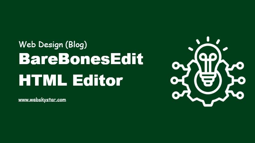 BareBonesEdit HTML Editor