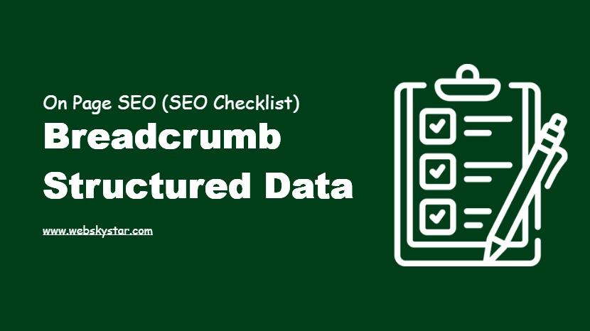 Breadcrumb Structured Data