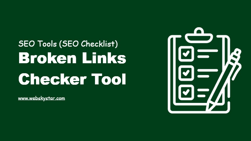 Broken Links Checker Tool