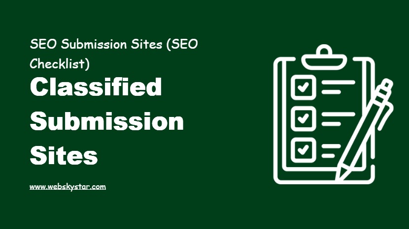 Classified Submission Sites