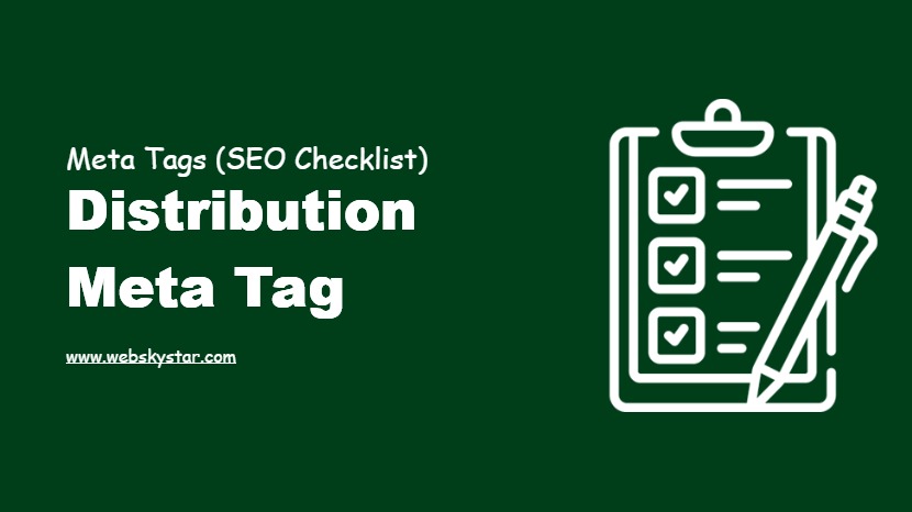 Distribution Meta Tag