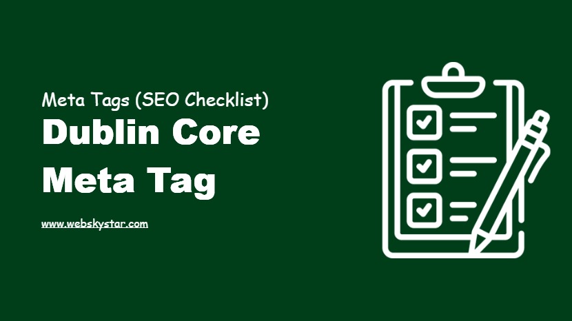 Dublin Core Meta Tag