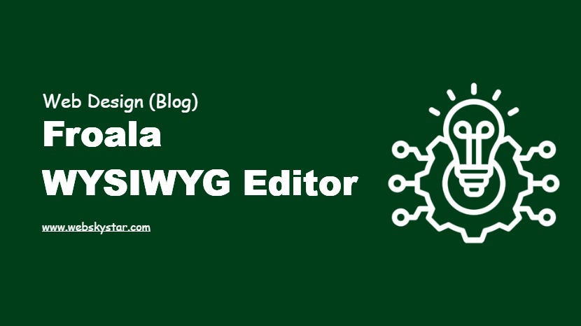 Froala WYSIWYG Editor