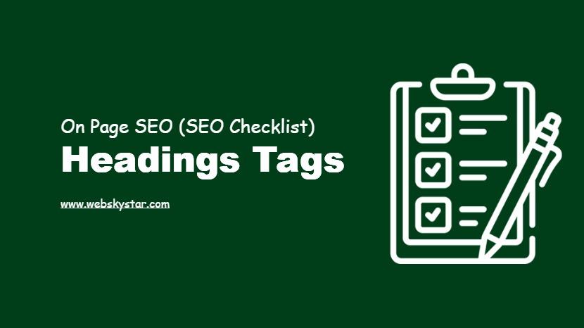 Headings Tags