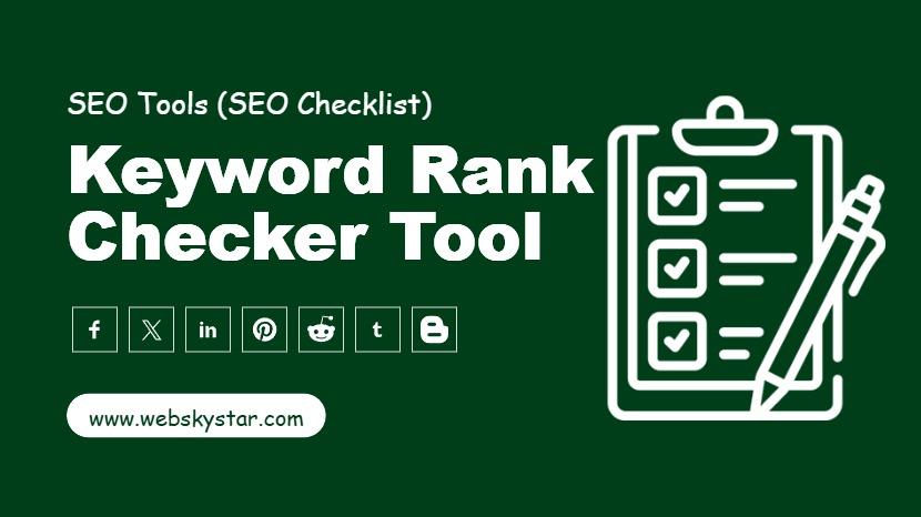 Keyword Rank Checker Tool