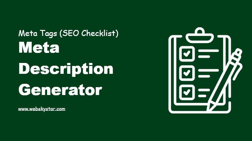 Meta Description Generator
