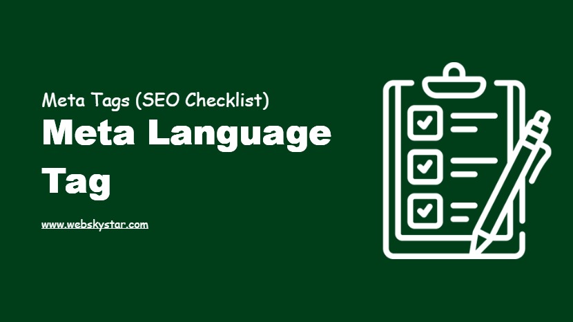 Meta Language Tag