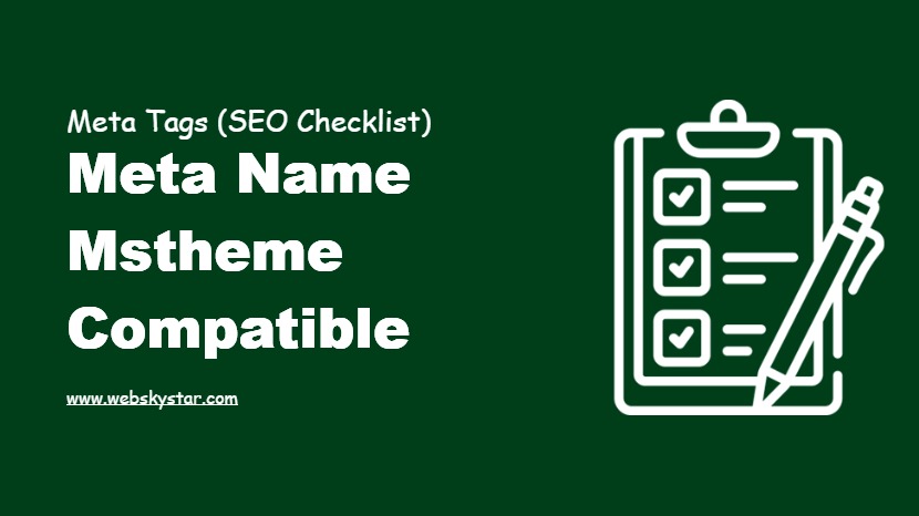 Meta Name Mstheme Compatible