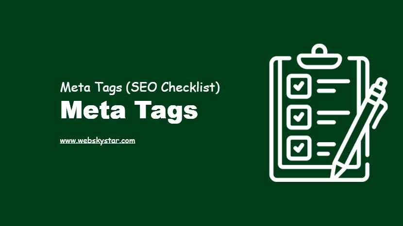 Tag Html Meta