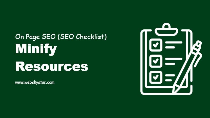 Minify Resources