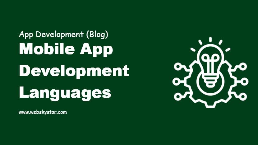 Mobile App Development Languages