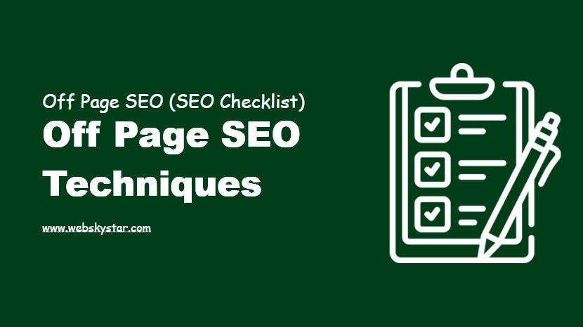 Off Page SEO Strategy