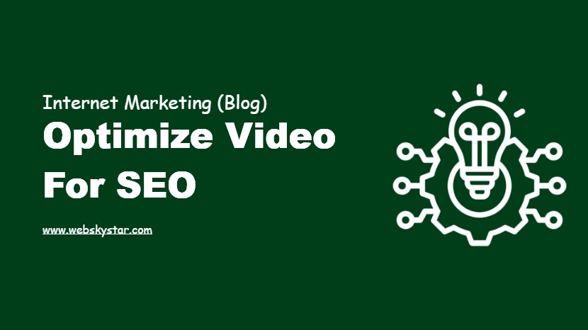 Optimize Video for SEO