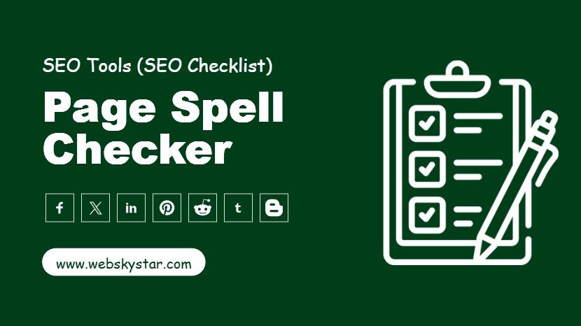 Page Spell Checker