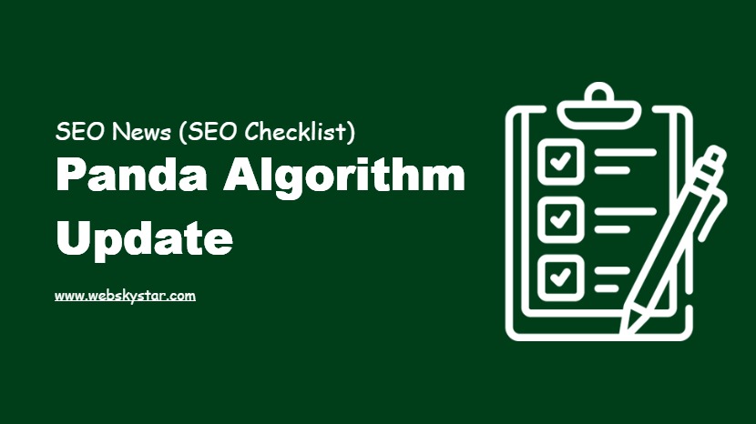 Panda Algorithm Update