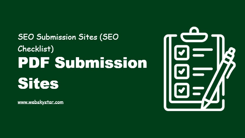 PDF Submission Sites