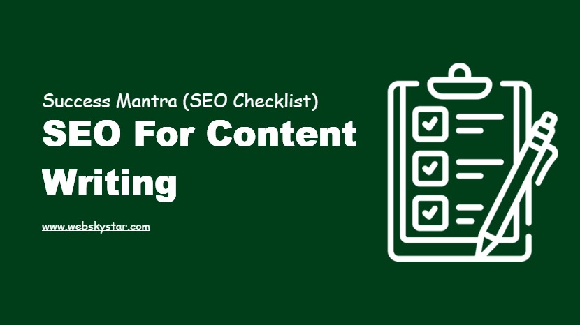 SEO for Content Writing