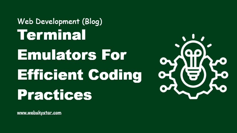Terminal Emulators for Efficient Coding Practices