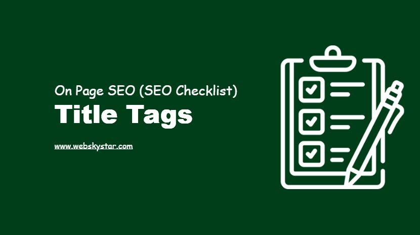 Title Tags