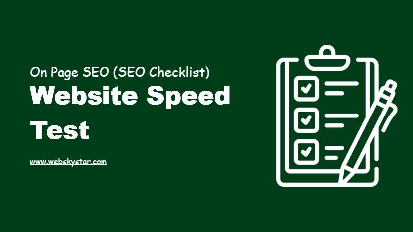 SEO Strategy for Website Speed