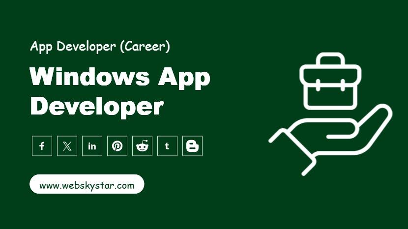 windows app developer